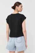 Бавовняна футболка Liu Jo колір чорний (3107098) Бавовняна футболка Liu Jo колір чорний (3107098)