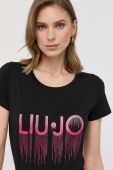 Футболка Liu Jo жіночий колір чорний (3091277)