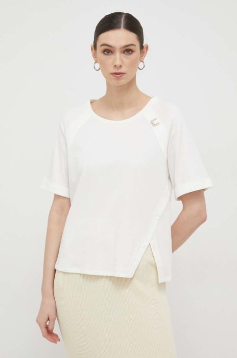 Футболка Liu Jo жіночий колір білий (2966977)