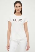 Футболка Liu Jo жіночий колір бежевий (3177361) Футболка Liu Jo жіночий колір бежевий (3177361)