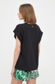 Бавовняна футболка Twinset колір чорний (3220515)