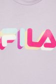 Бавовняна футболка Fila колір фіолетовий (3032237)
