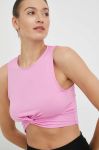 Топ для тренувань Roxy Naturally Active колір рожевий