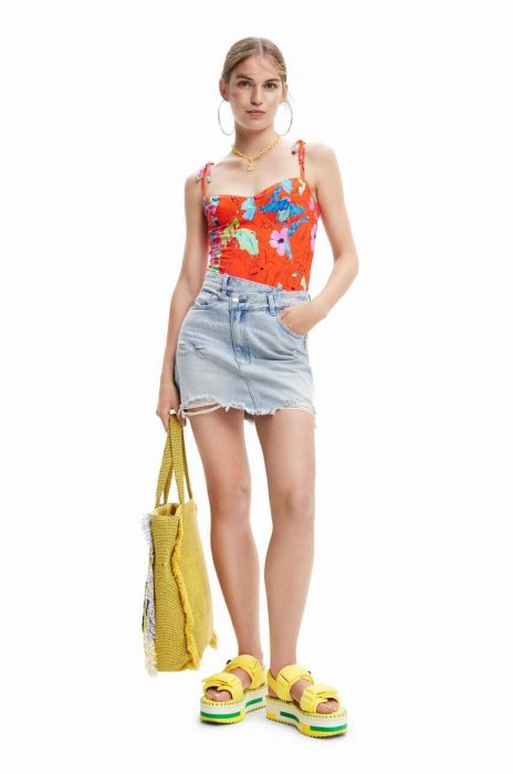 Топ Desigual жіночий колір червоний