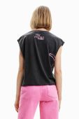 Бавовняна футболка Desigual колір чорний (3029280)