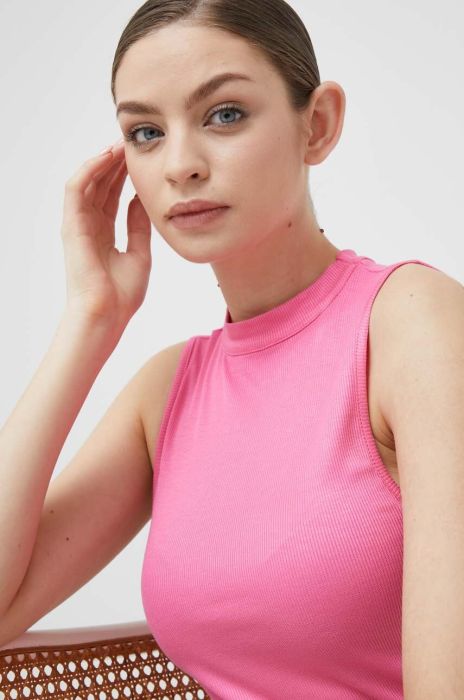 Топ Sisley жіночий колір фіолетовий оголена спина Топ Sisley жіночий колір фіолетовий оголена спина