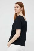 Бавовняна футболка Sisley колір чорний (3009701) Бавовняна футболка Sisley колір чорний (3009701)