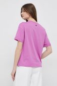 Бавовняна футболка United Colors of Benetton колір фіолетовий (3124543) Бавовняна футболка United Colors of Benetton колір фіолетовий (3124543)