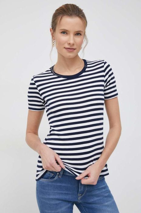 Бавовняна футболка United Colors of Benetton колір синій (2924262) Бавовняна футболка United Colors of Benetton колір синій (2924262)