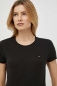 Футболка Tommy Hilfiger жіночий колір чорний (3007865) Футболка Tommy Hilfiger жіночий колір чорний (3007865)