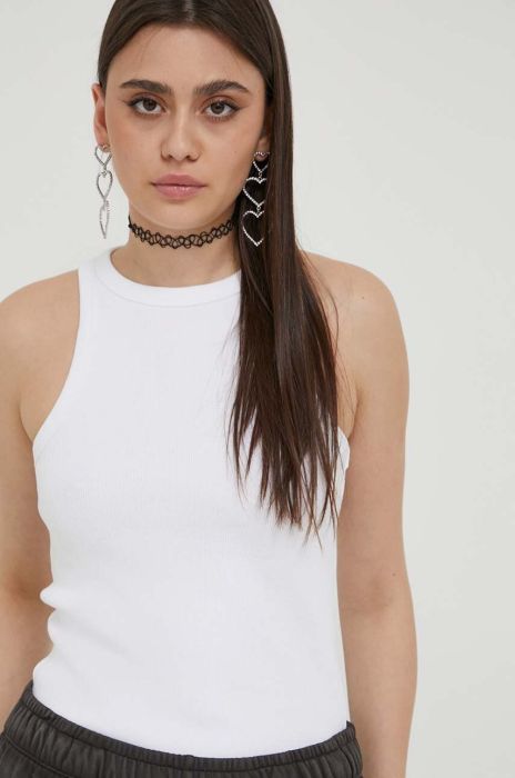 Топ HUGO жіночий колір білий (3266088) Топ HUGO жіночий колір білий (3266088)