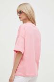 Бавовняна футболка United Colors of Benetton колір рожевий (3292024) Бавовняна футболка United Colors of Benetton колір рожевий (3292024)