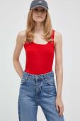 Топ United Colors of Benetton жіночий колір червоний (3311190) Топ United Colors of Benetton жіночий колір червоний (3311190)