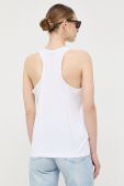Бавовняний топ Pinko колір білий (3189000) Бавовняний топ Pinko колір білий (3189000)