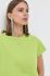 Бавовняна футболка Pinko колір зелений