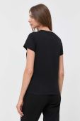 Бавовняна футболка Pinko колір чорний (3417639)