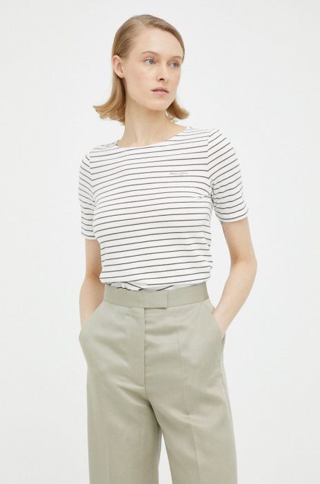 Бавовняна футболка Marc O'Polo колір коричневий (3160169) Бавовняна футболка Marc O'Polo колір коричневий (3160169)