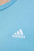 Бавовняна футболка adidas колір блакитний (3118238) Бавовняна футболка adidas колір блакитний (3118238)