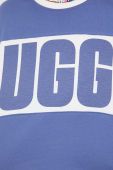Бавовняна футболка UGG колір блакитний