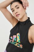 Бавовняний топ adidas колір чорний (3155351) Бавовняний топ adidas колір чорний (3155351)