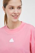 Бавовняна футболка adidas колір рожевий (3154496) Бавовняна футболка adidas колір рожевий (3154496)