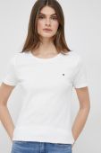 Бавовняна футболка Tommy Hilfiger колір білий (3020817) Бавовняна футболка Tommy Hilfiger колір білий (3020817)
