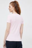 Бавовняна футболка Tommy Hilfiger колір рожевий (3015642)
