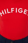 Бавовняна футболка Tommy Hilfiger колір червоний