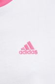 Футболка adidas жіночий колір білий Футболка adidas жіночий колір білий