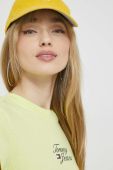 Футболка Tommy Jeans жіночий колір зелений (2980770)