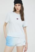 Футболка Tommy Jeans жіночий колір блакитний (2985909)