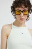 Топ Tommy Jeans жіночий колір зелений (3083582) Топ Tommy Jeans жіночий колір зелений (3083582)