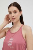 Топ для бігу adidas Performance Run for the Oceans колір рожевий Топ для бігу adidas Performance Run for the Oceans колір рожевий