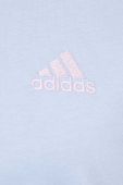 Бавовняна футболка adidas колір блакитний (3329141)