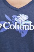 Футболка Columbia жіночий колір блакитний (3079212)