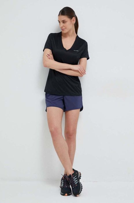 Спортивна футболка Columbia Columbia Hike колір чорний Спортивна футболка Columbia Columbia Hike колір чорний