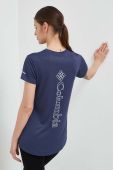 Спортивна футболка Columbia Columbia Hike колір блакитний Спортивна футболка Columbia Columbia Hike колір блакитний