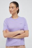 Бавовняна футболка Columbia колір фіолетовий (3114126)