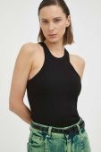 Бавовняний топ G-Star Raw x Sofi Tukker колір чорний Бавовняний топ G-Star Raw x Sofi Tukker колір чорний