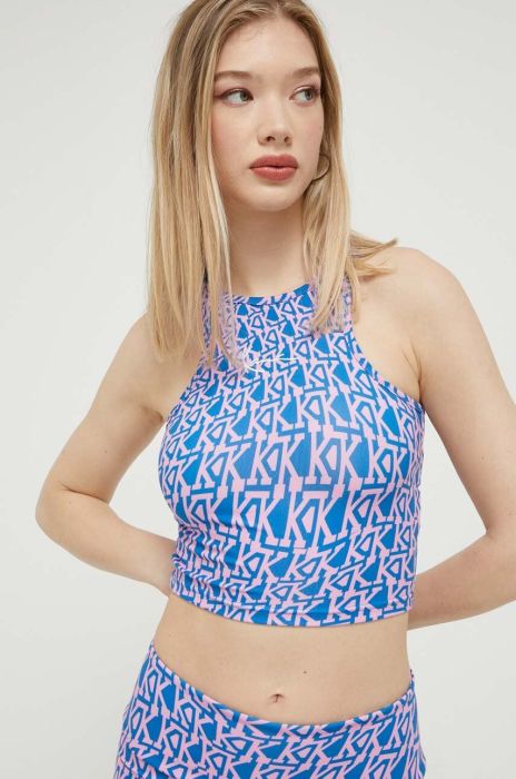 Топ Karl Kani жіночий колір барвистий Топ Karl Kani жіночий колір барвистий