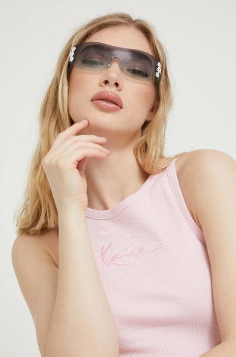 Топ Karl Kani жіночий колір рожевий (3333656) Топ Karl Kani жіночий колір рожевий (3333656)