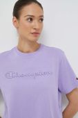 Бавовняна футболка Champion колір фіолетовий (3091439) Бавовняна футболка Champion колір фіолетовий (3091439)