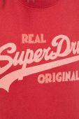 Бавовняна футболка Superdry колір червоний (3023805)