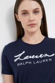 Футболка Lauren Ralph Lauren жіночий колір синій (3163868) Футболка Lauren Ralph Lauren жіночий колір синій (3163868)