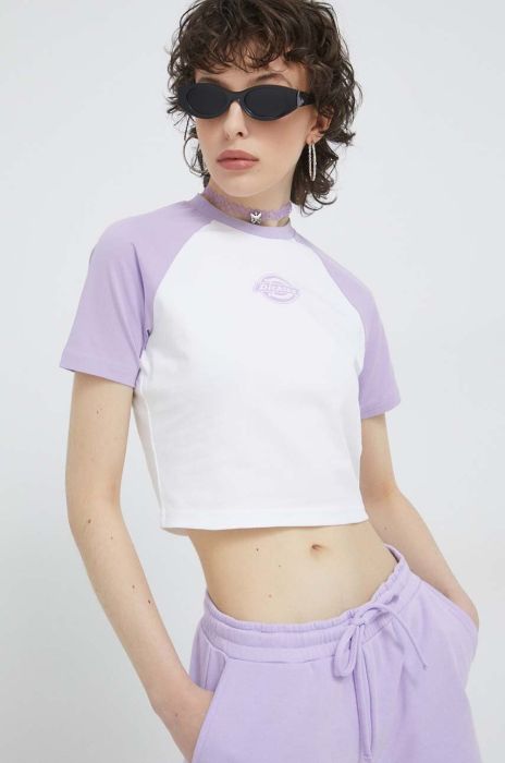 Футболка Dickies жіночий колір білий