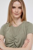 Футболка Dkny жіночий колір зелений (3220457) Футболка Dkny жіночий колір зелений (3220457)