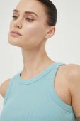 Топ Deus Ex Machina жіночий колір бірюзовий Топ Deus Ex Machina жіночий колір бірюзовий
