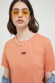 Бавовняна футболка Vans колір помаранчевий (3210804)