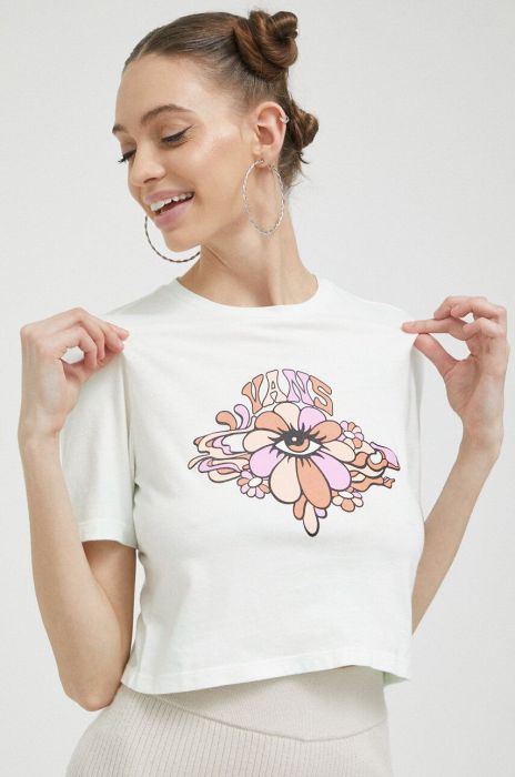 Бавовняна футболка Vans колір зелений (3148727) Бавовняна футболка Vans колір зелений (3148727)