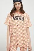 Бавовняна футболка Vans колір помаранчевий (3189046)